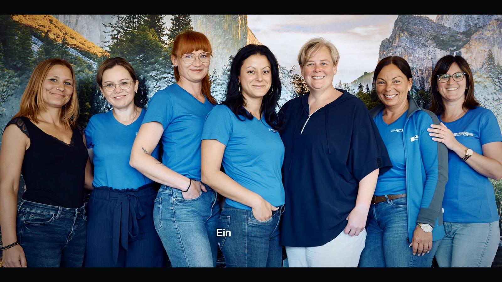 Das Team als Schlussbild