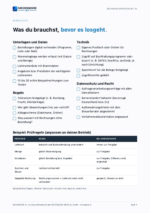 Seite 4 aus dem Ratgeber Rechnungsprüfung mit KI